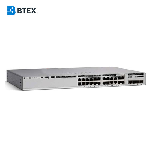 Switch Cisco C9300L-24P-4G-E Catalyst 9300 24 Port + PoE 500W, Network Essentials