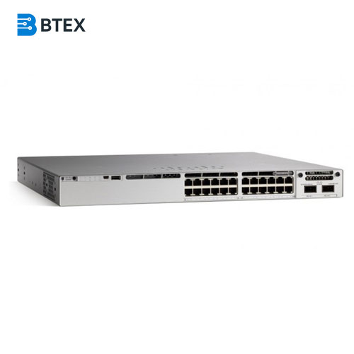 Cisco C9200-24P-A Catalyst 9200 with 24 Port 1GbE, PoE+ 370W, Network Advantage