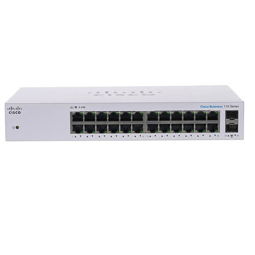 Cisco CBS110 241G 21G SFP RJ45 Uplink