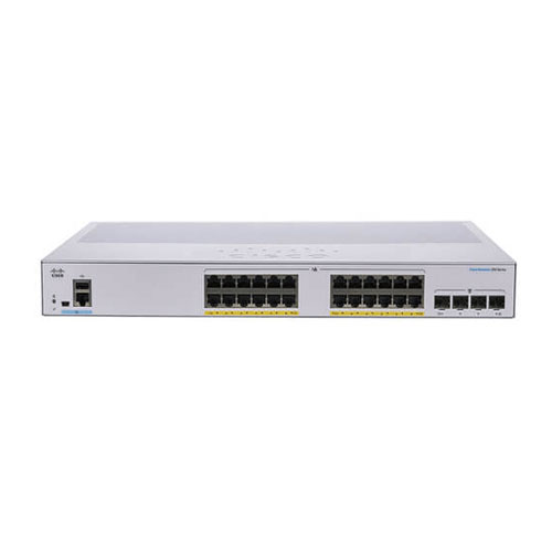 Switch Cisco CBS250-24P-4G-EU 24 PoE+ ports 195W, 4 Gigabit SFP