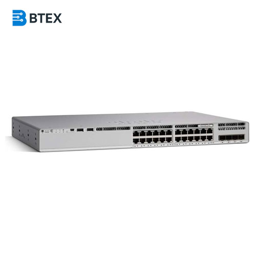 Switch Cisco C9200L-24P-4G-A Catalyst 9200L 24 Port PoE+ 370W, 4x1G uplink, Network Advantage