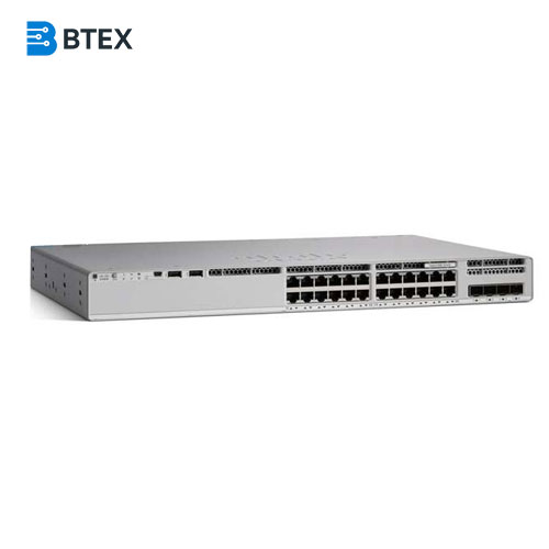 Switch Cisco C9200L-24P-4X-E Catalyst 9200L 24 Port PoE+, 4x10G uplink, Network Essentials